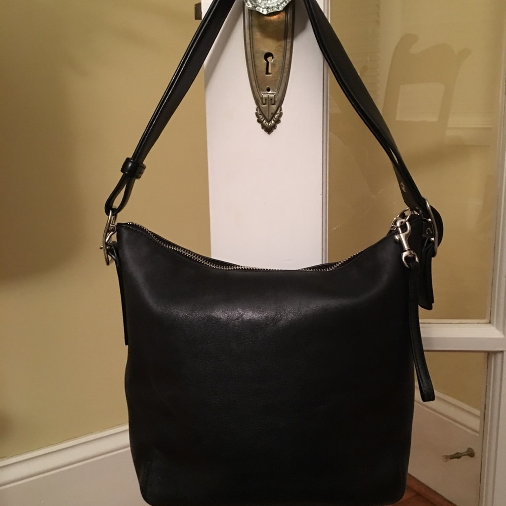 Coach Bag-blck leather